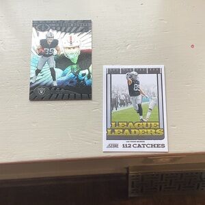 Football Trading Cards Set. BRock bowers